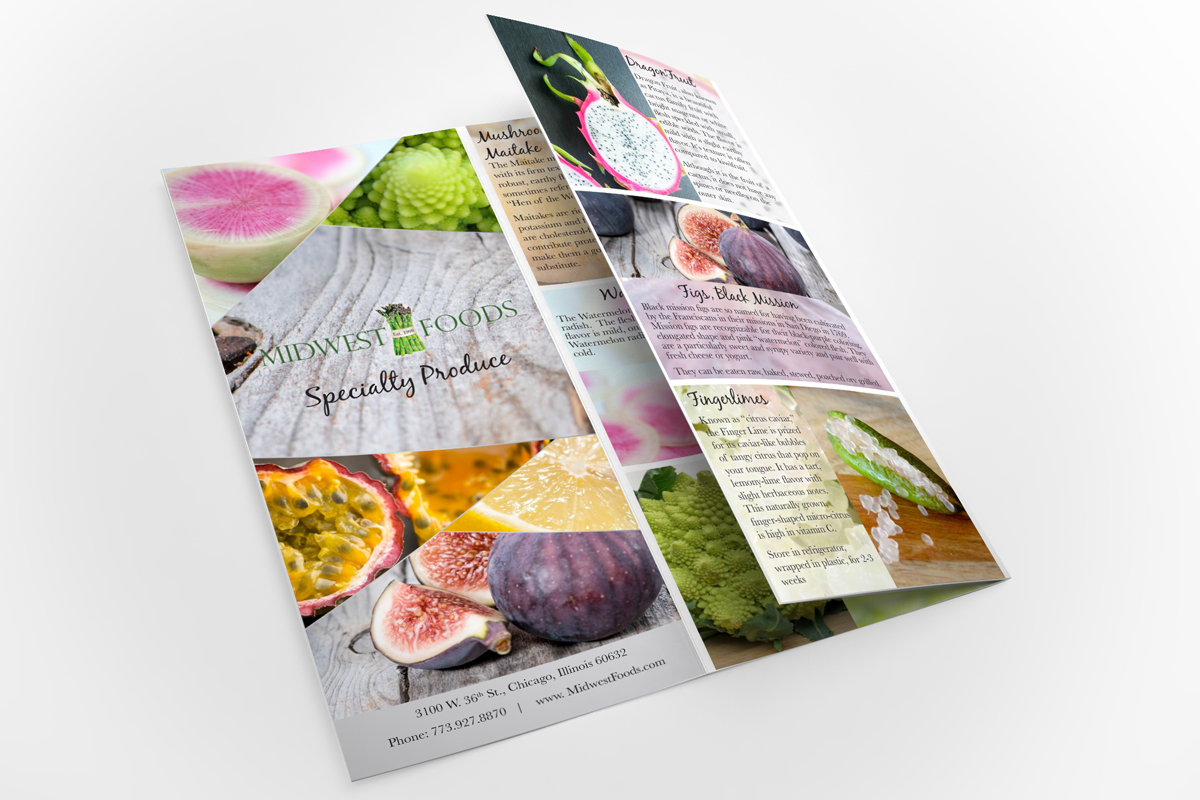Specialty Produce Tri-Fold Brochure