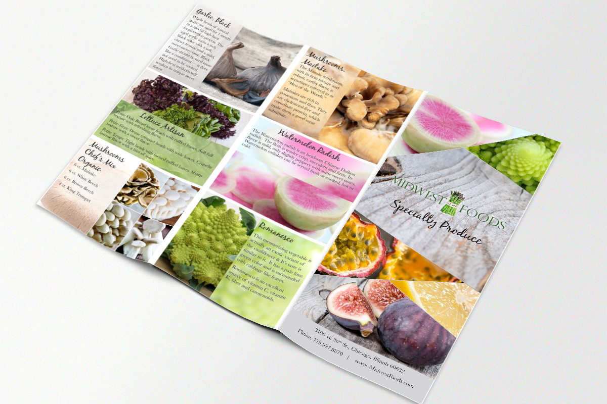 Specialty Produce Tri-Fold Brochure