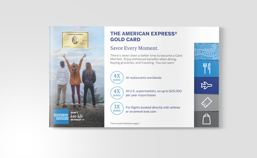 Amex Gold Acquisition Mailer